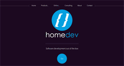 Desktop Screenshot of homedev.com.au