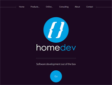 Tablet Screenshot of homedev.com.au